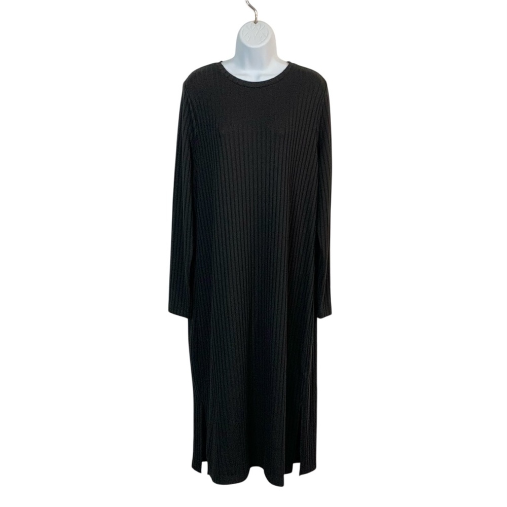 OLD NAVY  Ribbed Long Sleeve Maxi Dress Sz 1X